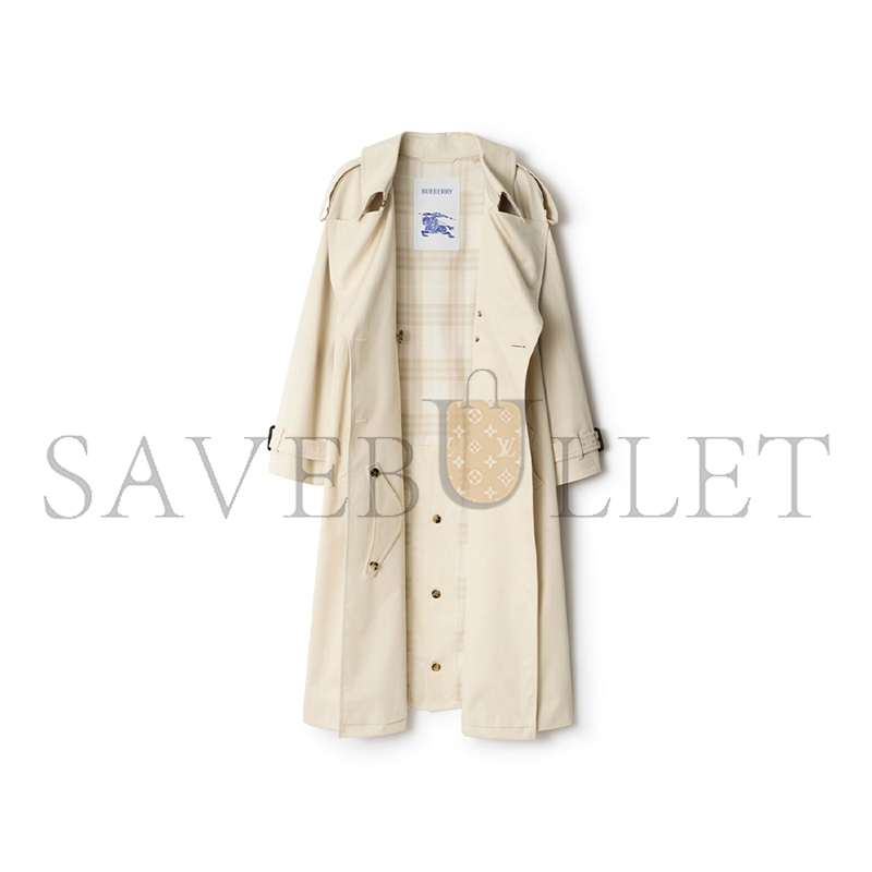 BURBERRY LONG FITZROVIA TRENCH COAT IN GABARDINE 81150311